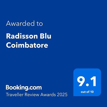 Radisson Blu Coimbatore Exteriör bild Radisson Blu Hotel, Coimbatore