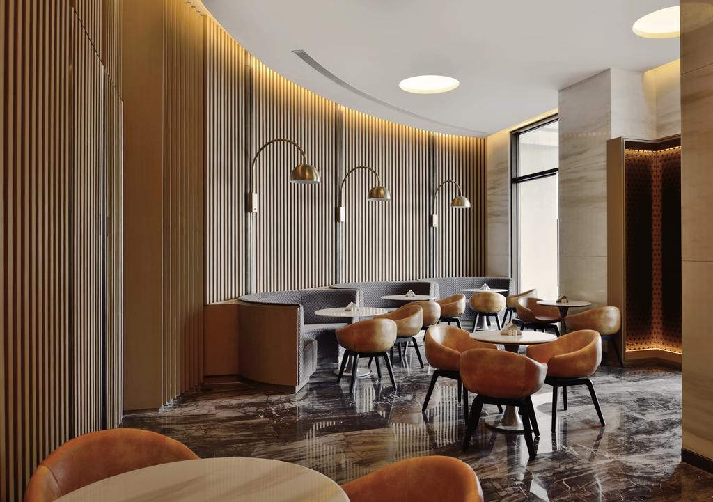 Radisson Blu Coimbatore Exteriör bild The interior of the restaurant